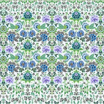 Rose de Damas Cobalt by Designers Guild
