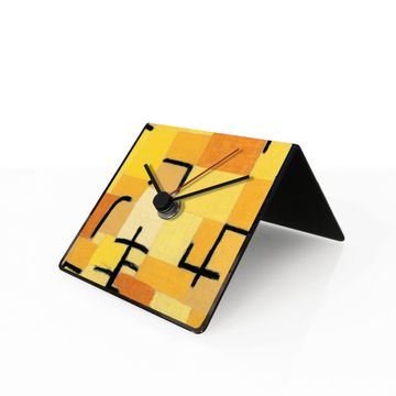 Artistic Desk Clock Klee by designobject.it