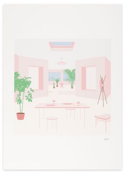 Shop the art print Los Angeles II by architect Pierre Escobar by DESPLANS