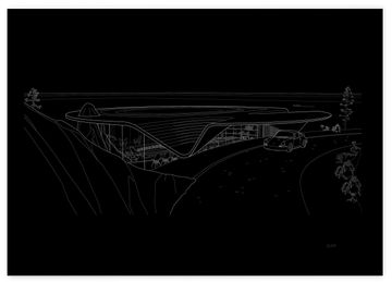 Shop the art print On the rocks II by architect David Tajchman by DESPLANS