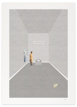 Shop the art print Square room by architect Francisco Rocha by DESPLANS