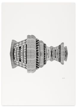 Shop the art print Tange in Space II by Muoto architects by DESPLANS