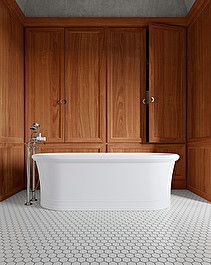 Celine White Bathtub by Devon&Devon