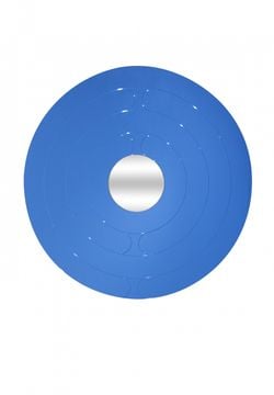 Mirror Mircur Blue Cobalt created by Christian Signorel by Diacasan Edition