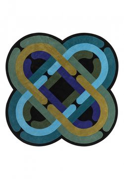 Rug Minotor Nef - Emeraude created by Christian Signorel by Diacasan Edition