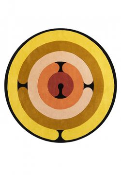 Rug Minotor Round - Agathe created by Christian Signorel by Diacasan Edition