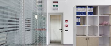 Visual glazed door by DIERRE