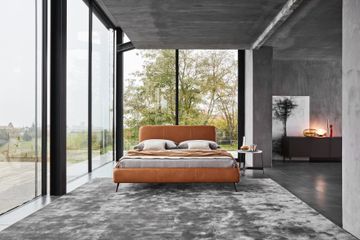 ARIS - Fabric bed with upholstered headboard by Ditre Italia - view 5