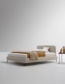 ARIS - Fabric bed with upholstered headboard by Ditre Italia - view 6