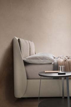 BEND - Fabric bed with upholstered headboard by Ditre Italia - view 4