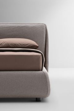 BEND - Fabric bed with upholstered headboard by Ditre Italia - view 8