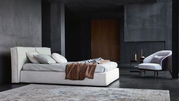 FLANN 2.0 - Fabric bed with upholstered headboard by Ditre Italia - view 5