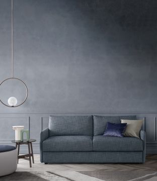 FREEDOM - Contemporary style 2 seater 3 seater fabric sofa bed with chaise longue by Ditre Italia - view 4