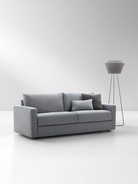 FREEDOM - Contemporary style 2 seater 3 seater fabric sofa bed with chaise longue by Ditre Italia - view 5