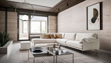 KRISBY - 3 seater fabric sofa by Ditre Italia - view 6