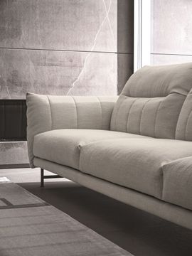 ON LINE - 3 seater leather sofa by Ditre Italia - view 4