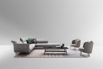 ON LINE - 3 seater leather sofa by Ditre Italia - view 6