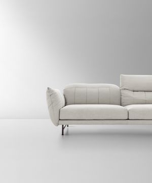 ON LINE - 3 seater leather sofa by Ditre Italia - view 8