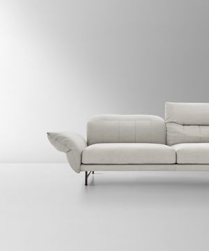 ON LINE - 3 seater leather sofa by Ditre Italia - view 9