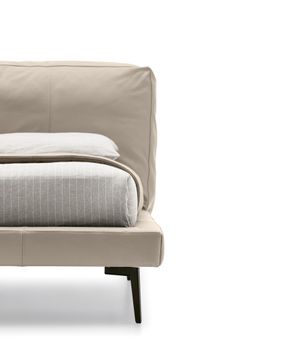 SOUND - Fabric bed with upholstered headboard by Ditre Italia - view 9