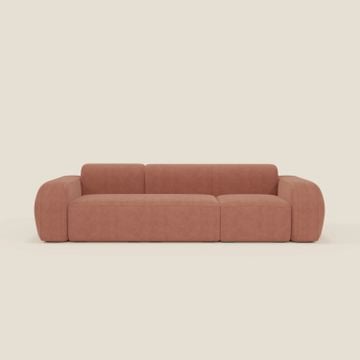 BonBon sofa modular modular – Composizione Spaccamattone in fabric stain-resistant by Divani Store