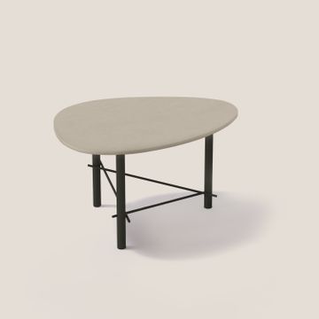 Cookie coffee table basso with piano in laminam terre di matera by Divani Store