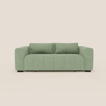 Doric divano 3 posti con sedute allungabili tramite relax elettrico - poggiatesta reclinabile in tessuto smacchiabile T23 by Divani Store