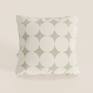 Dot cushions geometrici available in various colours in fabric Idrorepellente by Divani Store