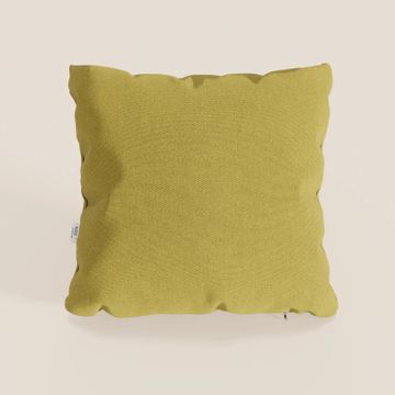 Honey cushion available in various colours made in fabric faux cotton water-repellent by Divani Store