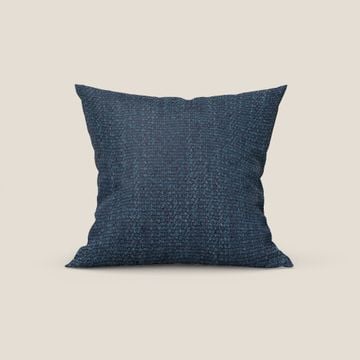 Levante cushion available in various colours in pregiato bouclé riciclato fresco dalla trama melangiata stain-resistant by Divani Store