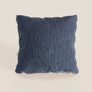 Lyon cushion available in various colours made in soft fabric intrecciato water-repellent by Divani Store