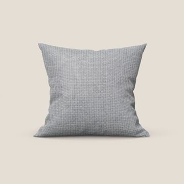 Montana cushion available in various colours made in soft fabric a trama grossa water-repellent by Divani Store