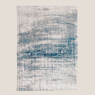 Raggio-di-luna tappeto a fantasia astratta in cotone by Divani Store