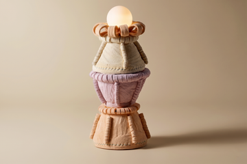 marjorelle lotus lamp by DOOQ