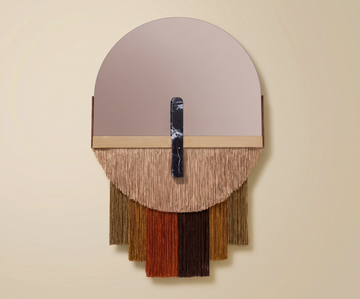 souk caramel mirror by DOOQ
