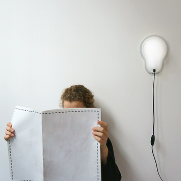 Sticky lamp – white by Droog - view 3
