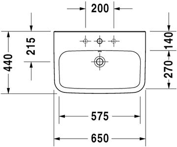DuraStyle Washbasin by Duravit - view 5