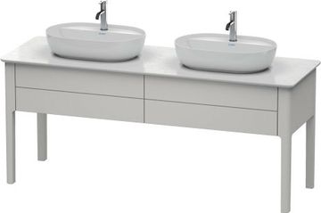 Luv Console vanity unit floorstanding by Duravit - view 3