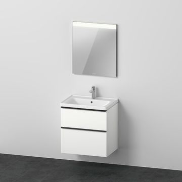 D-Neo Furniture washbasin with vanity unit and mirror by Duravit - view 3