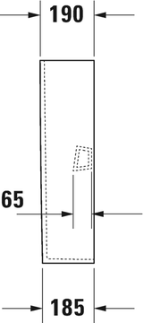 Duravit No.1 Pedestal by Duravit - view 5