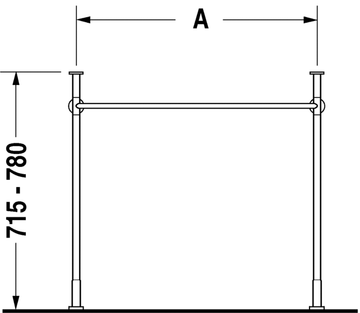 Vero Metal console by Duravit - view 8