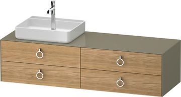 White Tulip Console vanity unit wall-mounted by Duravit - view 8