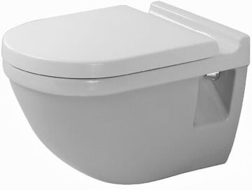 Starck 3 Wall-mounted toilet by Duravit - view 2