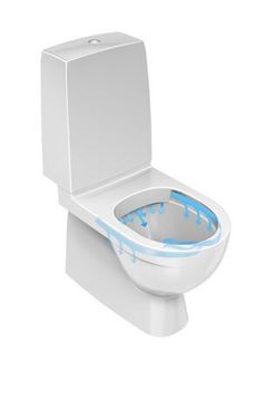 DuraStyle Toilet close-coupled Nordic toilet by Duravit - view 3