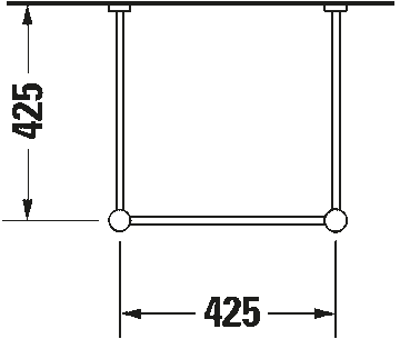 Vero Metal console by Duravit - view 7