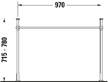 Vero Metal console by Duravit - view 9