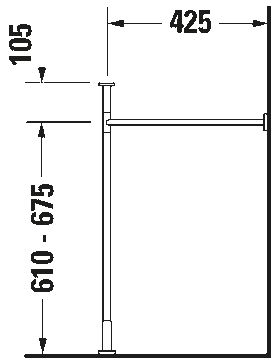Vero Metal console by Duravit - view 9