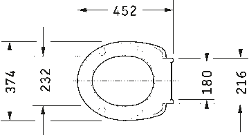 Universal Toilet seat by Duravit - view 3