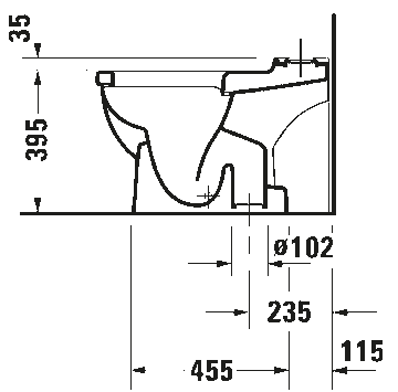 Starck 3 Toilet close-coupled by Duravit - view 4
