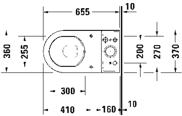 Starck 3 Toilet close-coupled by Duravit - view 4